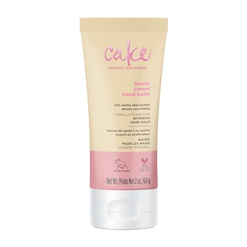 Moisturizing Hand Balm with Shea & Aloe - Vegan, French Vanilla Scent