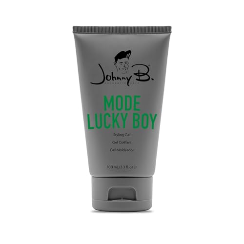 Johnny B. Mode Lucky Boy Styling Gel - Medium Hold, Shine, Alcohol-Free