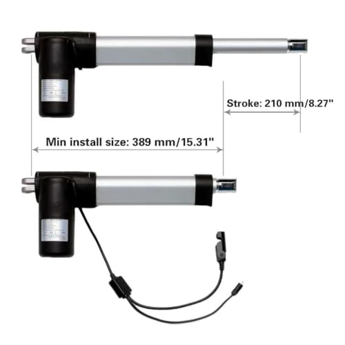 Uetmulik Power Recliner Motor Actuator Kit 1.28.000.131.30 Replacement for Lift Chairs