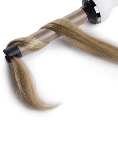 Ceramic Curling Iron with 1-Inch Barrel - Frizz Control & Heat Shield