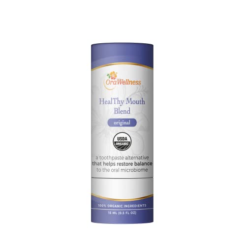 Organic Toothpaste & Mouthwash Set with Eco Bamboo Toothbrush for Gum Health