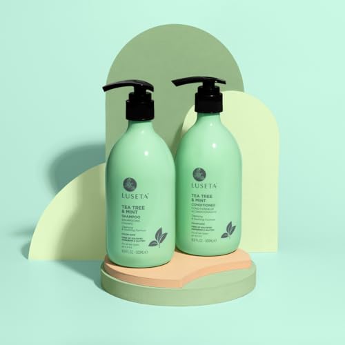 Tea Tree Mint Clarifying Shampoo & Conditioner Set - 16.8 Fl Oz Pack of 2