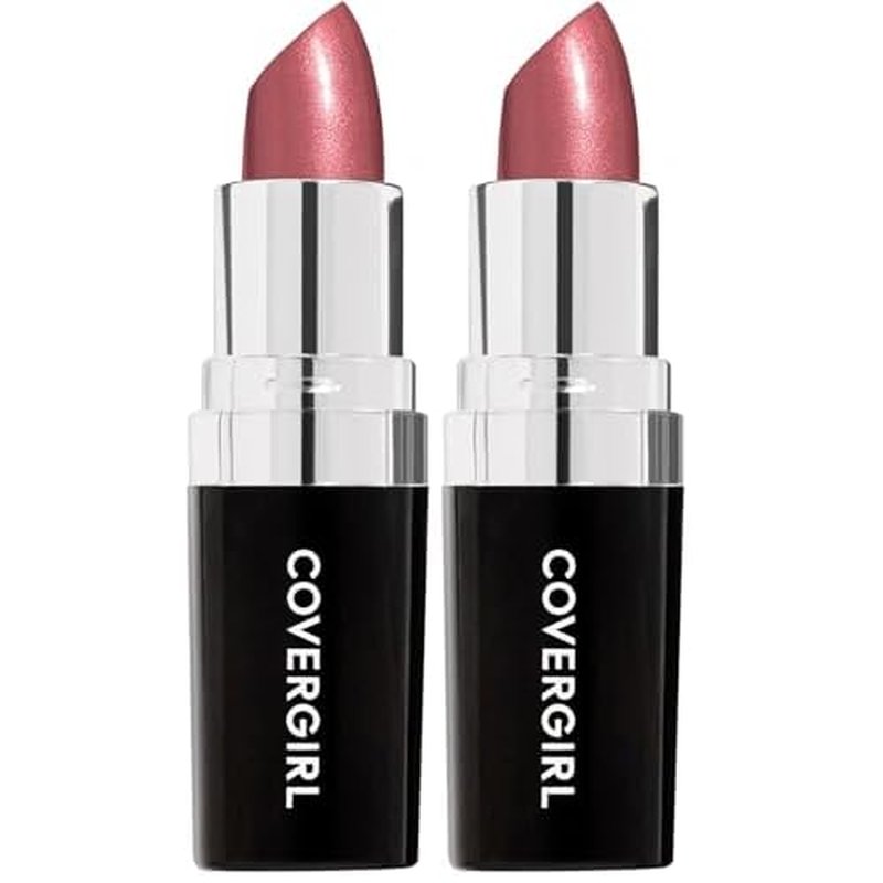 COVERGIRL Continuous Color Lipstick,Iced Mauve 420,0.13 Ounce Bottle,(Pack of 2)