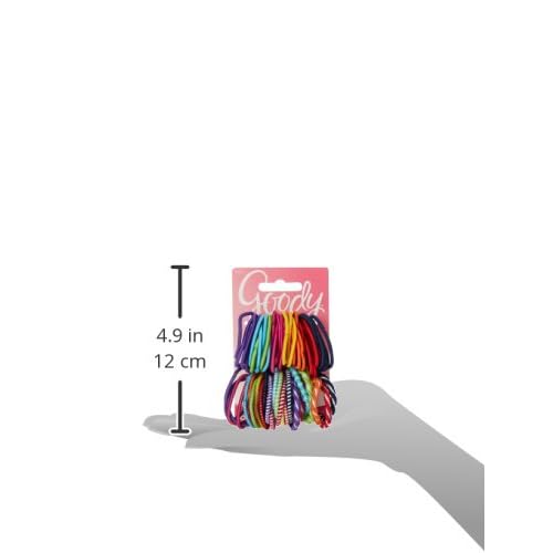 Goody Girls Ouchless Elastics, Assorted, 60 Count (Pack of 3)