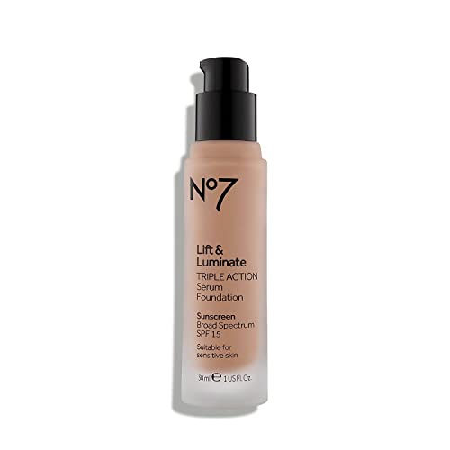 JoJo Siwa No7 Lift & Luminate Triple Action Face Serum Foundation - Warm Beige