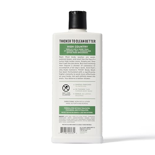 High Country Grooming Set - 10oz Triple-Milled Soap & 18oz Thick Body Wash - Birchwood & Tonka Scent