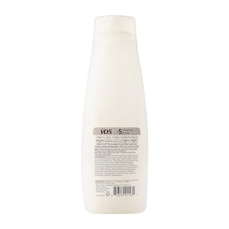 Alberto VO5 - Island Coconut Moisturizing Shampoo - Hydrating Shampoo - With Coconut Milk, Vitamin E and Biotin - Long Lasting Fragrance - 15 oz