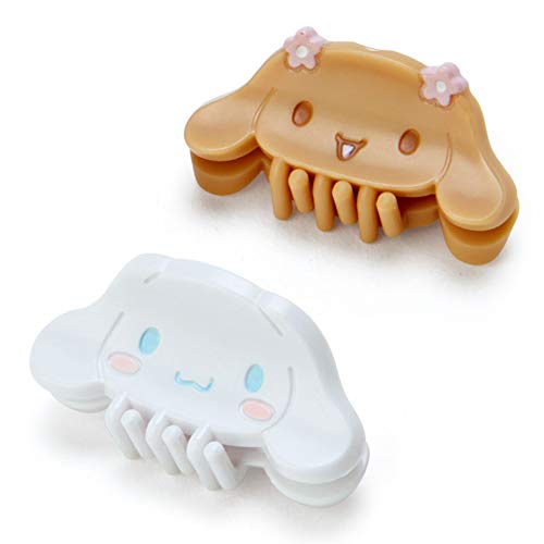 SANRIO Cinnamoroll Hair Clip, 4 Piece Mini Hair Clip for Kids and Women, ABS Resin, 4 Count, 2 x 2.5 x 2 cm, Cartoon, Snap Closure, Multicolor, Modern Style, Hair Securing, Daily, Party, Made in China