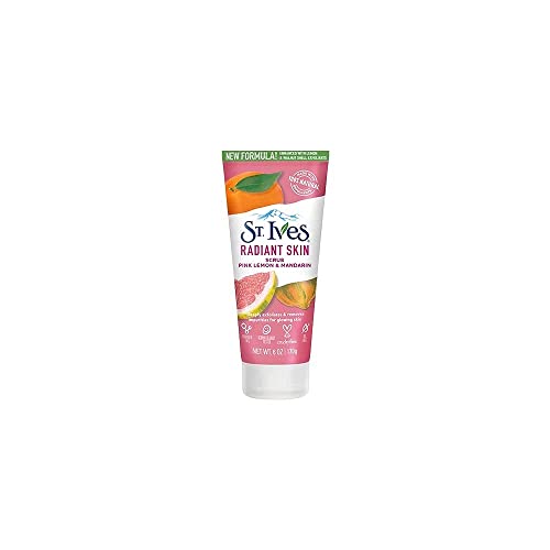 Pink Lemon and Mandarin Face Scrub - Natural Exfoliant, 6 oz, Pack of 5