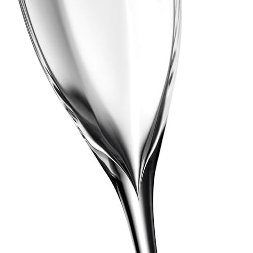 Waterford Elegance Optic Champagne Flute Pair - Crystal Stemware for Special Occasions