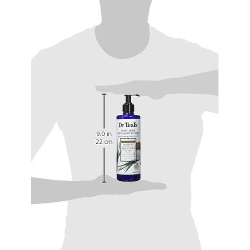 Dr Teal's Body Lotion, Nourishing Coconut Oil, 16 oz