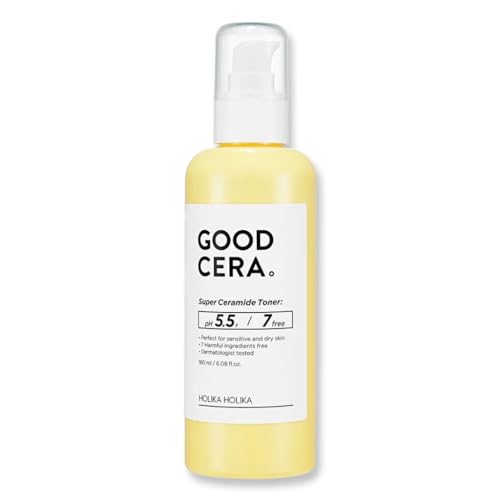 Ceramide Toner for Dry Sensitive Skin - Hydrating pH 5.5 Essence with Hyaluronic Acid & Niacinamide