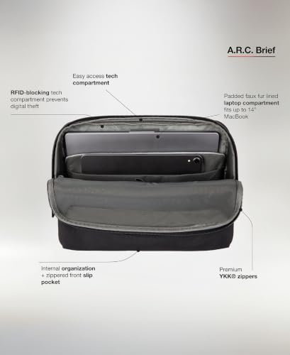 Recycled Polyester Laptop Sleeve with Organization for 14-Inch Laptops and Tablets