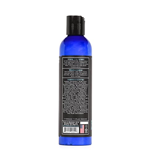 Beard Wash conditioner / 8 oz, peppermint eucalyptus tea tree scent, Badass Beard Care