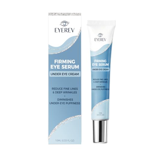 Rapid Reduction Eye Serum 0.33 Fl Oz - Reduces Under-Eye Bags Wrinkles Dark Circles Fine Lines Crow's Feet