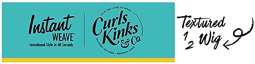 Sensationnel Curls Kinks & Co Half Wig - 1B Offblack Natural Curly Style
