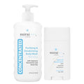 Mirai Clinical Ultimate Odor Eliminator Bundle - Purifying Body Wash (9.29.Fl oz) & Natural Deodorant (75g) for Women & Men - Refreshing Bundle for Full Body Use with Japanese Persimmon Extract