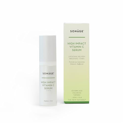 Sonage High Impact Vitamin C Serum:With Hyaluronic Acid | Hydrates & Fades Appearance Of Dark Spots