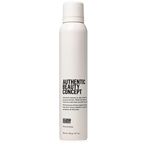 Volumizing Mousse for Hair - Lightweight, Medium Hold, Heat Protectant, Vegan & Cruelty-Free, 6.7 oz