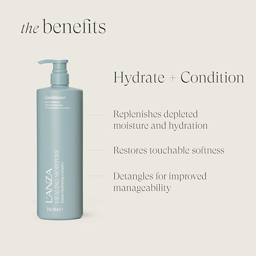 L’ANZA Healing Moisture Hydrating Conditioner 33.8 Fl Oz - Pack of 1