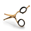 Titanium Bronze Nose & Ear Hair Scissors - 4.2 Inch Rounded Tip Grooming Tool, Right Handed