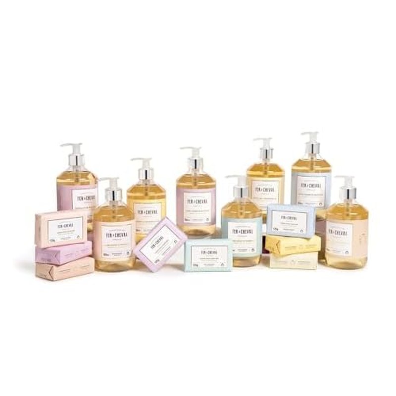 Fer ? Cheval Marseille Liquid Soap, Luxury French Liquid Soap, Savon Liquide De Marseille, Seaside Citrus, 500 ml/16.9 fl oz
