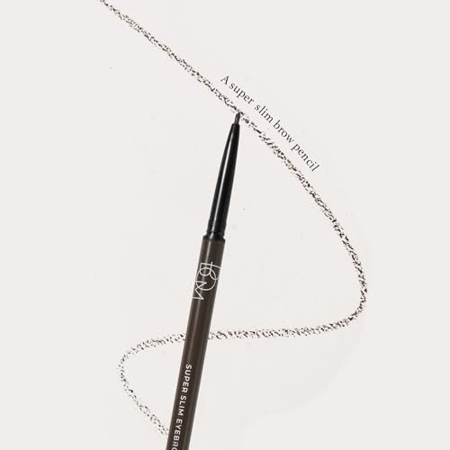 Pinkiou Microblading Eyebrow Pen, 2-In-1 Waterproof Eyebrow Pen, Dual-Ended Eyebrow Pen with 2-Fork-Tips and Precision Brush, Eyebrow Pen for Natural Hair-Like Brows, Long Lasting, Black Brown