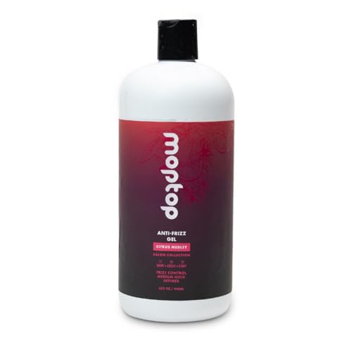 Anti Frizz Hair Gel for Curly Wavy Coily Hair - 32oz - Nourishing Curl Definer & Frizz Control - Medium Hold - Pack of 1