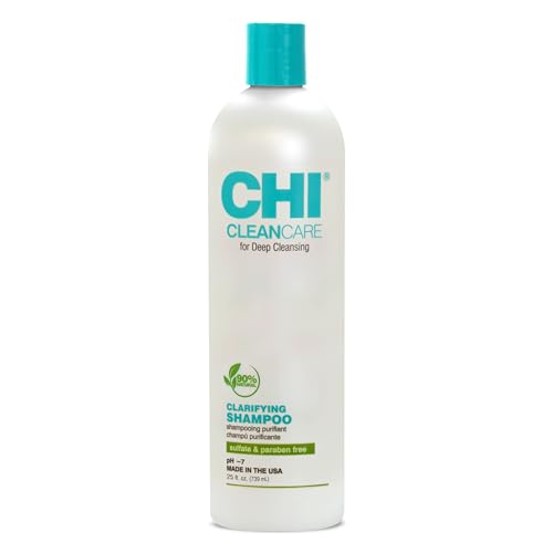 CHI CleanCare Clarifying Shampoo 25 Fl Oz - Deep Cleanses Hair & Scalp