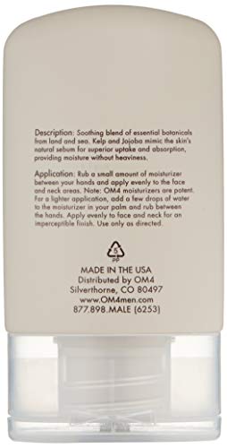Organic Male OM4 Sensitive Step 4 Sea Essentials Calming Moisturizer for Men