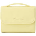 VanFn Yellow Cosmetic Bag for Women Travel Makeup & Toiletry Organizer