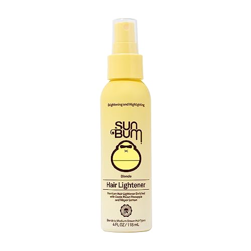 Sun Bum Blonde Formula Hair Lightener Spray, Sunscreen Face Lotion SPF 50, Vitamin E, Vegan, Reef Safe, Moisturizing, 4 oz, 3 oz