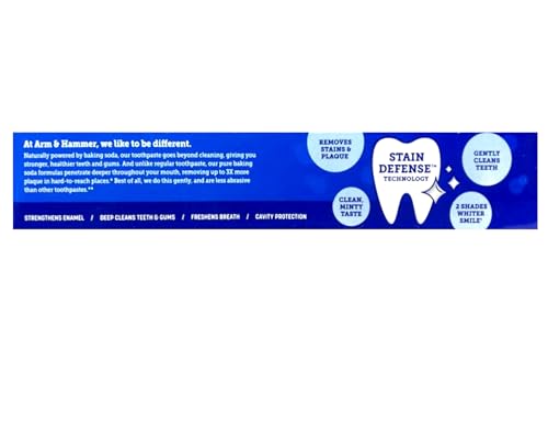Arm & Hammer Advance White Extreme Whitening Toothpaste Mint 6 Oz Pack of 6