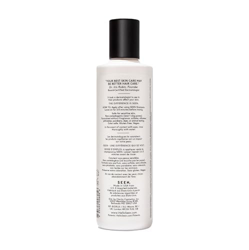 SEEN Fragrance-Free Hair Conditioner for Sensitive Skin - 8.6 Fl Oz - Non-Comedogenic, Dermatologist Developed
