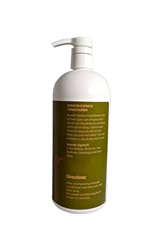 Keratin Express Ultra Hydrating Hair Conditioner - Repairs Damaged Hair, 32 fl oz
