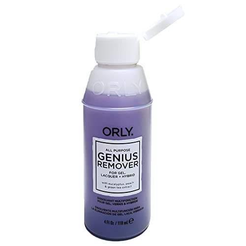 Orly Gentle Strength Women's Nail Polish Lacquer Remover, 4 Ounce