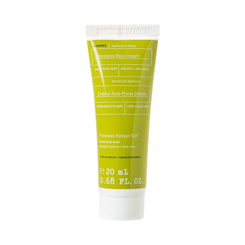 KORRES Santorini Grape Poreless Skin Cream Mini 20ml with Hyaluronic Acid