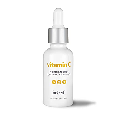 Vitamin C Brightening Serum - Lightweight Facial Serum with Encapsulated Ascorbic Acid & Tamarind Seed Extract - 1 Fl Oz