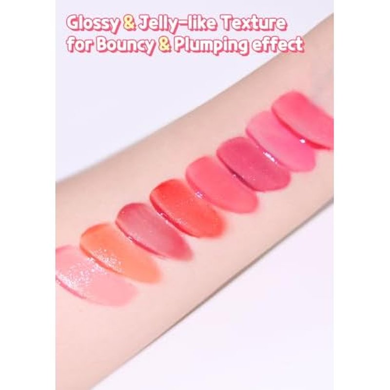 COLORGRAM Juicy Drop Tint 01 Berry Amazing | Juicy Lip Gloss, Glowing Lip Stain with Fruity Colors, Buildable & Blendable, Highly Pigmented