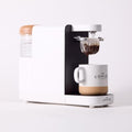 Mini Plastic-Free Pour Over Coffee Maker - White, Single Serve