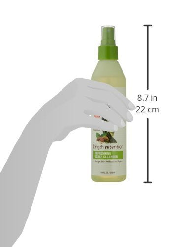 Scalp Cleanser for Braids & Natural Hair - Refreshing No-Rinse Spray, 8.5 fl oz