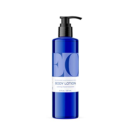 EO French Lavender Body Lotion 8 Fl Oz Pack of 2 - Moisturizing Lotion with Lavender Scent