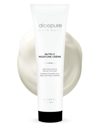 Face Moisturizer with Vitamin C & Aloe Vera - Hydrating Skin Care Cream