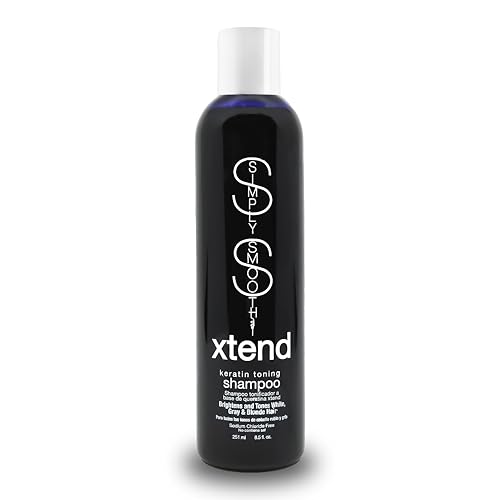 Brightening Purple Toning Shampoo for Blonde, Silver & Gray Hair - 8.5 Oz
