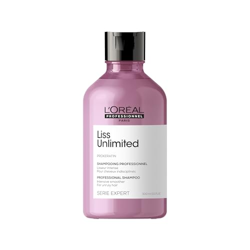 L'Oréal Professionnel Liss Unlimited Anti-Frizz Shampoo 10.1 Fl Oz — Frizz Control for Humid Weather