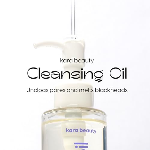 Kara Beauty Radiant Cleansing Oil - Korean Face Wash & Makeup Remover for Women, Gentle Cleanser for Face, Eye Makeup Remover, Facial Cleanser, Skin Care Essential, Cleansing Oil Made in Korea