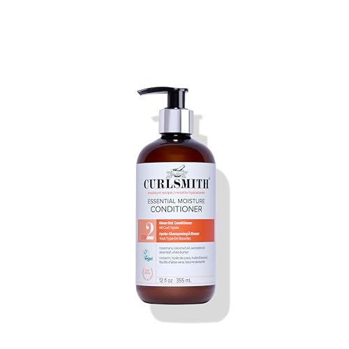 CURLSMITH Essential Moisture Conditioner 12 fl oz - Hydrating Curl Conditioner for All Hair Types
