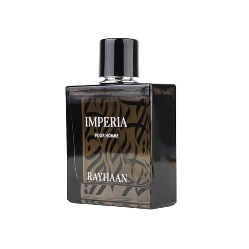 Rayhaan Imperia Eau de Parfum Spray for Men 3.4 Fl Oz - Premium Roman Spirit