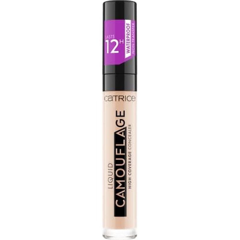 Catrice Liquid Camouflage Concealer (005 Light Natural) - Ultra Long Lasting Concealer for Optimal Coverage