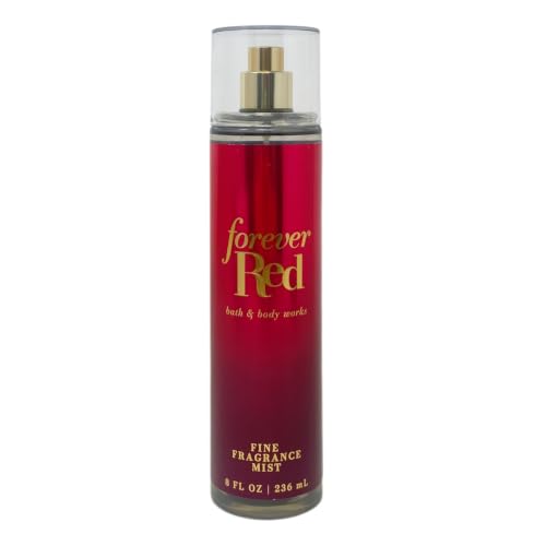 Bath & Body Works Forever Red Body Mist 8oz 3-Pack - Long-Lasting Fragrance